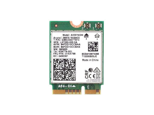 AX201NGW Dual Band CNVio2 M.2 802.11ax WLAN Bluetooth 5.1 WiFi Card L57250-005 Compatible Replacement Spare Part for Intel and Laptop